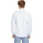 Unifarbene Timberland Button Down Kragen Slim Fit Hemden aus Baumwolle für Herren Größe S 