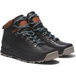 Schwarze Timberland World Hiker Nachhaltige Outdoor Schuhe aus Leder leicht für Herren 