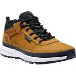 Reduzierte Gelbe Timberland Field Trekker Low Sneaker mit Schnürsenkel aus Leder rutschfest für Herren Größe 41,5 