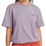 Timberland - Small Linear Logo Print Tee - T-Shirt Gr XL lila
