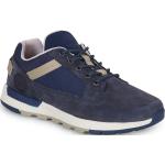 Reduzierte Marineblaue Timberland Low Sneaker aus Veloursleder leicht für Herren Größe 42 