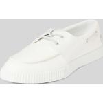 Weiße Timberland Low Sneaker mit Schnürsenkel aus Textil für Herren Größe 41 