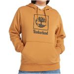 Orange Timberland Herrenhoodies & Herrenkapuzenpullover aus Baumwolle mit Kapuze Größe L 