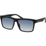 Schwarze Timberland Quadratische Sonnenbrillen mit Sehstärke aus Kunststoff für Herren 