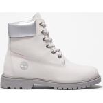 Timberland Womens 6in Heritage Boot Cupsole - W bright white 7.5 Wide Fit