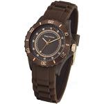 TIME FORCE Damen Analog Quarz Uhr mit Gummi Armband TF4024L15