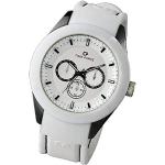 Time Force Damen Analog Quarz Uhr mit Silikon Armband TF4187L18
