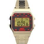 Timex 80 Space Invaders Quarz Armbanduhren mit Digital-Zifferblatt 