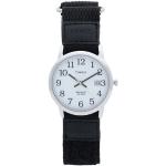 Schwarze Timex Automatik Stahlarmbanduhren für Herren 