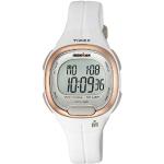 Reduzierte Weiße 10 Bar wasserdichte Wasserdichte Timex Damenarmbanduhren mit Digital-Zifferblatt mit Alarm zum Schwimmen 