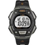 Schwarze Timex Classic Iron Man Uhrenarmbänder aus Kunststoff mit Kunststoff-Uhrenglas zum Laufsport 
