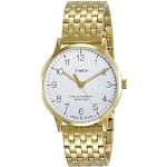 Timex Waterbury Classic White Dial Stainless Steel Band Ladies Watch