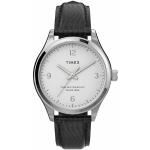 Timex Uhr - Waterbury Leather Watch - in black - für Damen
