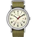 Timex Weekender T2N651 Armbanduhr, 38 mm, cremefar