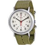 Timex Weekender Armbanduhr zum Durchschlüpfen, Olivgrün