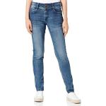 Blaue Timezone Slim Fit Jeans aus Denim für Damen Weite 26 