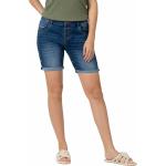Reduzierte Royalblaue Timezone Jeans-Shorts aus Denim für Damen für den für den Sommer 