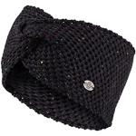 Schwarze Timezone Strick-Stirnbänder für Damen Einheitsgröße für den für den Winter 