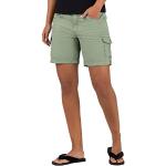 Grüne Timezone Cargo-Shorts für Damen Größe XXL für den für den Sommer 