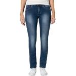 Blaue Timezone Tahila Slim Fit Jeans aus Denim für Damen Weite 26 