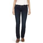 Reduzierte Blaue Timezone Straight Leg Jeans aus Denim für Damen Weite 26 