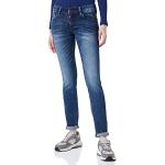 Reduzierte Blaue Timezone Skinny Jeans aus Denim für Damen Weite 26 