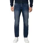 Reduzierte Bestickte Timezone Slim Fit Jeans mit Reißverschluss aus Denim für Herren Größe M Weite 34 