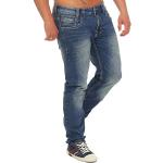 Indigofarbene Timezone Straight Leg Jeans aus Denim für Herren Weite 32 