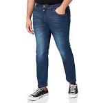 Blaue Timezone Slim Fit Jeans aus Denim für Herren Weite 33 