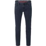 Blaue Unifarbene Casual Timezone Eduardo Straight Leg Jeans mit Reißverschluss aus Baumwollmischung für Herren 