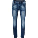 Reduzierte Dunkelblaue Timezone 5-Pocket Jeans mit Reißverschluss aus Baumwolle für Herren Weite 32, Länge 36 
