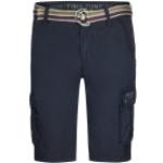Dunkelblaue Timezone Maguire Cargo-Shorts & kurze Cargohosen aus Baumwolle für Herren Größe M 