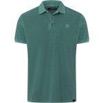 Grüne Unifarbene Timezone Herrenpoloshirts & Herrenpolohemden Größe M 