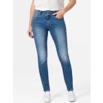Blaue Timezone Slim Fit Jeans aus Denim für Damen Größe XS 