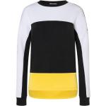 Reduzierte Schwarze Color Blocking Timezone Rundhals-Ausschnitt Damensweatshirts Größe M 