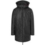 TIMEZONE Winterjacke Attachable Hood Long Jacket 1 schwarz Herren Übergangsjacken Jacken Mäntel