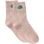 Khakifarbene Thermo-Socken mit Dinosauriermotiv aus Wolle für Herren Einheitsgröße für den für den Winter 