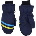 Marineblaue Fingerlose Kinderhandschuhe & Halbfinger-Handschuhe für Kinder für Babys für den für den Winter 