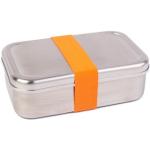 Orange Nachhaltige Lunchboxen & Snackboxen aus Edelstahl spülmaschinenfest 