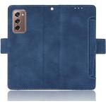 Blaue Samsung Galaxy Z Fold 2 Cases Art: Flip Cases mit Bildern aus Leder 