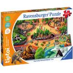 24 Teile Ravensburger tiptoi Zoo Puzzles mit Löwen-Motiv 