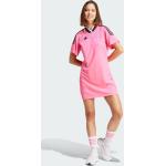Pinke adidas Tiro Shirtkleider für Damen Größe L 