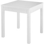 Erst-Holz Tisch Esstisch Massivholztisch Küchentisch 90.70-50 B W - weiß 90.70-50BW