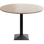 Schwarze Mäusbacher Runde Runde Tische 70 cm matt aus Eiche Breite 50-100cm, Höhe 50-100cm, Tiefe 50-100cm 