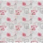 Rosa Gartentischdecken aus Kunststoff 