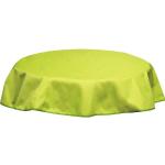 Grüne Runde runde Tischdecken 160 cm aus Textil 