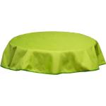 Grüne Runde Runde Tischdecken 160 cm aus Textil 
