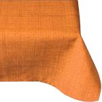 Orange Melierte Rechteckige eckige Tischdecken aus Polyester schmutzabweisend 