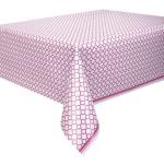 Pinke Unique Strasssteine Tischdecken 