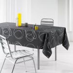 Dunkelgraue Moderne Douceur d'Intérieur Rechteckige Tischdecken mit Ornament-Motiv 
